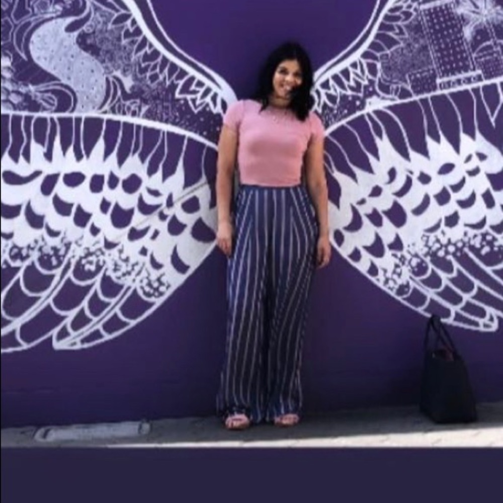Wide leg pants